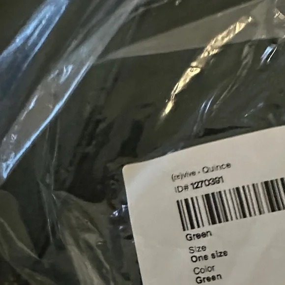 Quince Italian Suede Slouchy Shoulder Bag in Green B269 - Picture 9 of 12